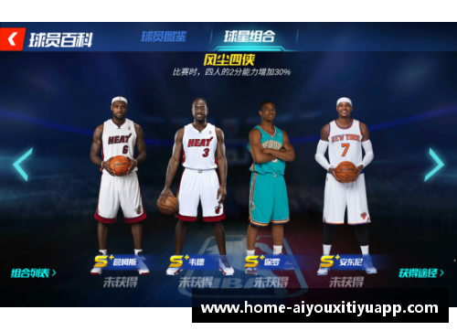 NBA风尘四侠：传奇球星与他们的辉煌时代