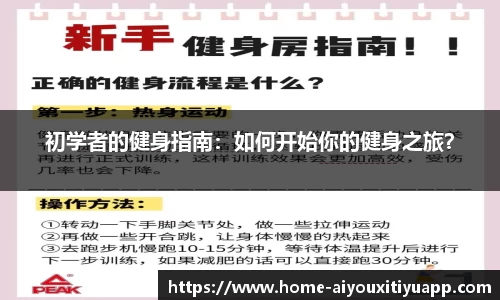 初学者的健身指南：如何开始你的健身之旅？